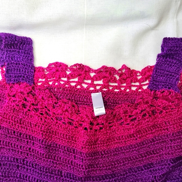 Rainbow colors.  // HANDMADE CROCHET // I DO NOT ACCEPT RETURNS - Picture 2 of 5